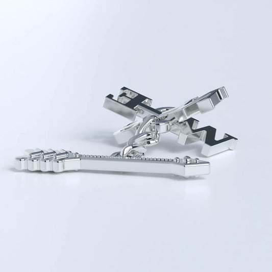 Handmade Sterling Silver Weathervane Chain Pendant