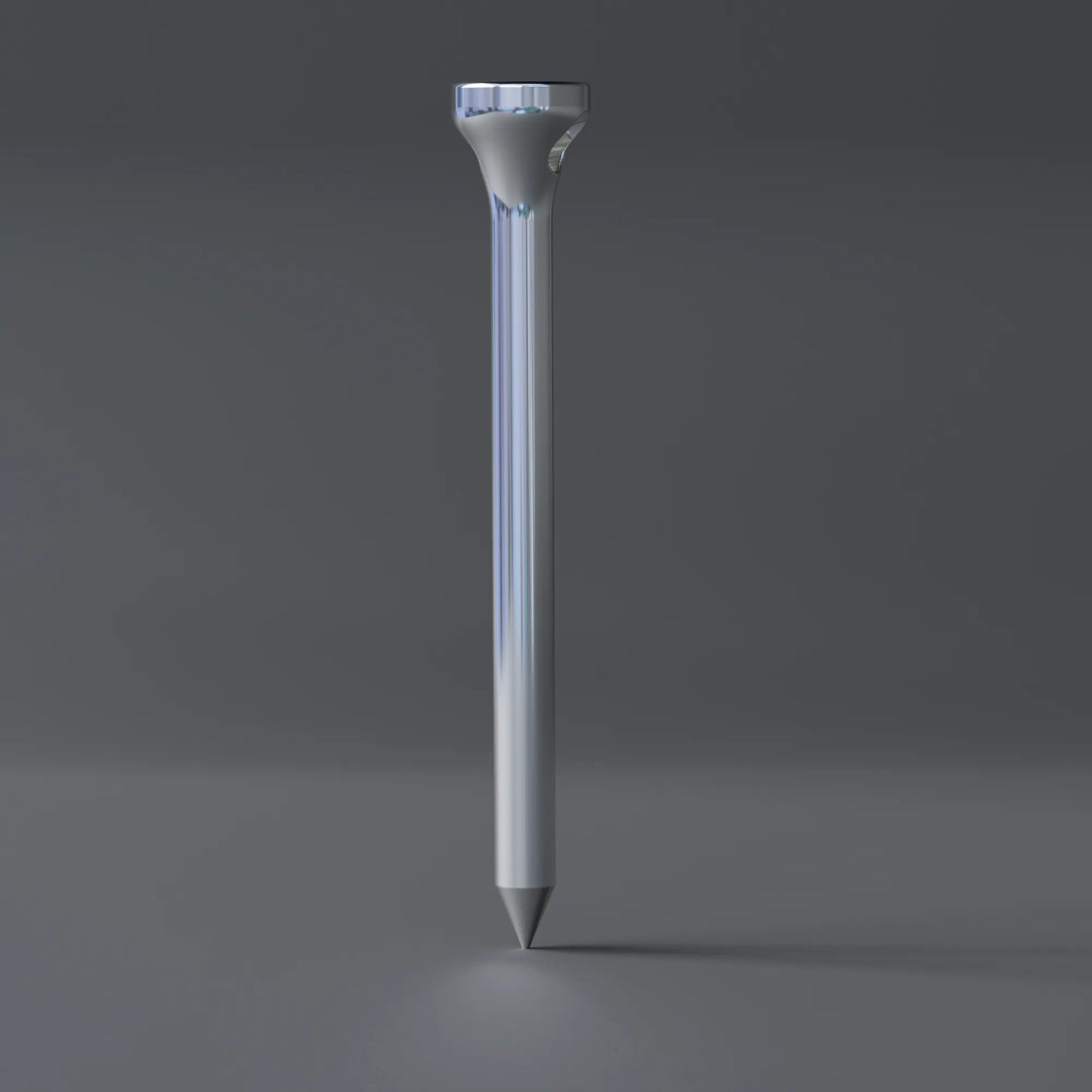 'Golf Tee' Pendant in Sterling Silver