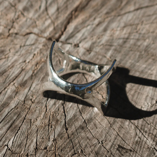 'Harness' Ring in Sterling Silver
