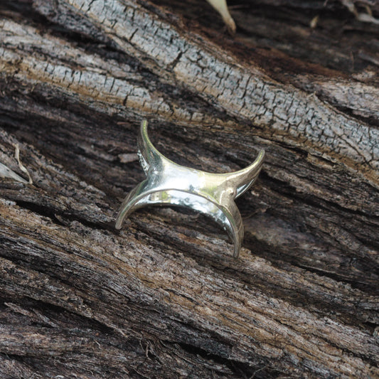 'Harness' Ring in Sterling Silver