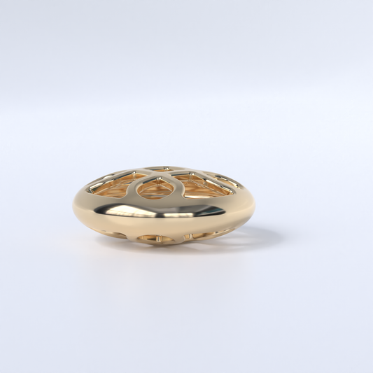 Looped Square Pendant