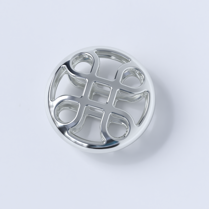 Looped Square Pendant