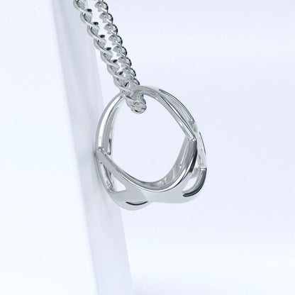 Triquetra Pendant in Sterling Silver Hallmarked