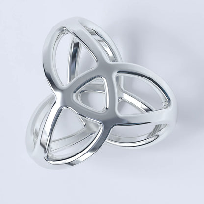 Triquetra Pendant in Sterling Silver Hallmarked