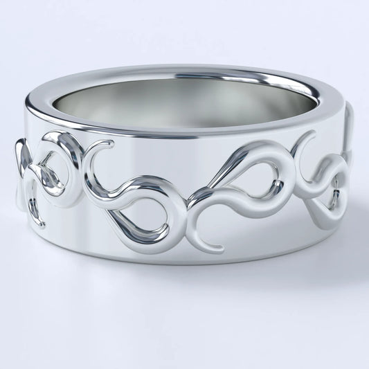 Cetus Ring Sterling Silver Hallmarked