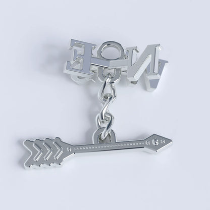 Handmade Sterling Silver Weathervane Chain Pendant