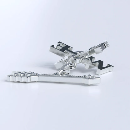 Handmade Sterling Silver Weathervane Chain Pendant