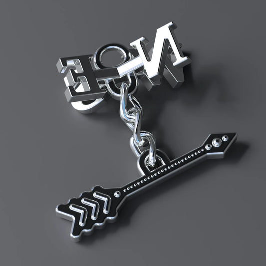 Weathervane Chain Pendant in Sterling Silver