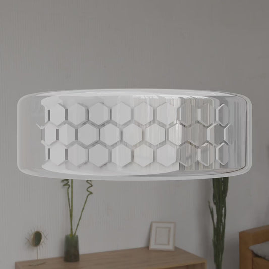 Honeycomb Ring in Sterling Silver